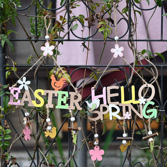 Easter Wooden Hanging Widget