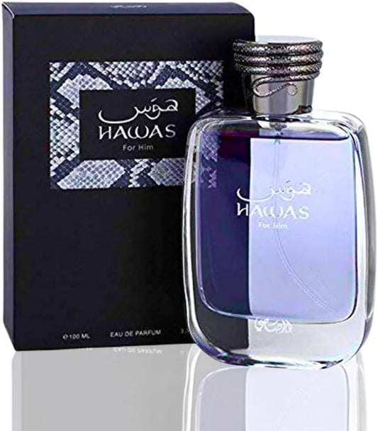 RASASI Hawas Men And Women EDP 100ML (3.4Oz) (Hawas Men)