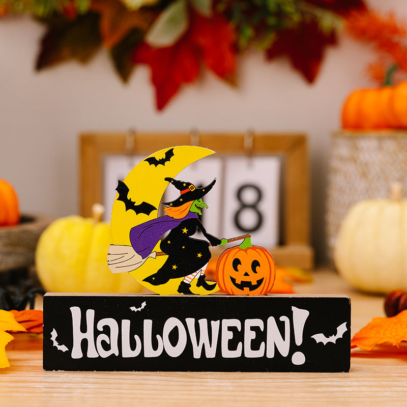 Assorted 2-Piece Halloween Element Ornaments