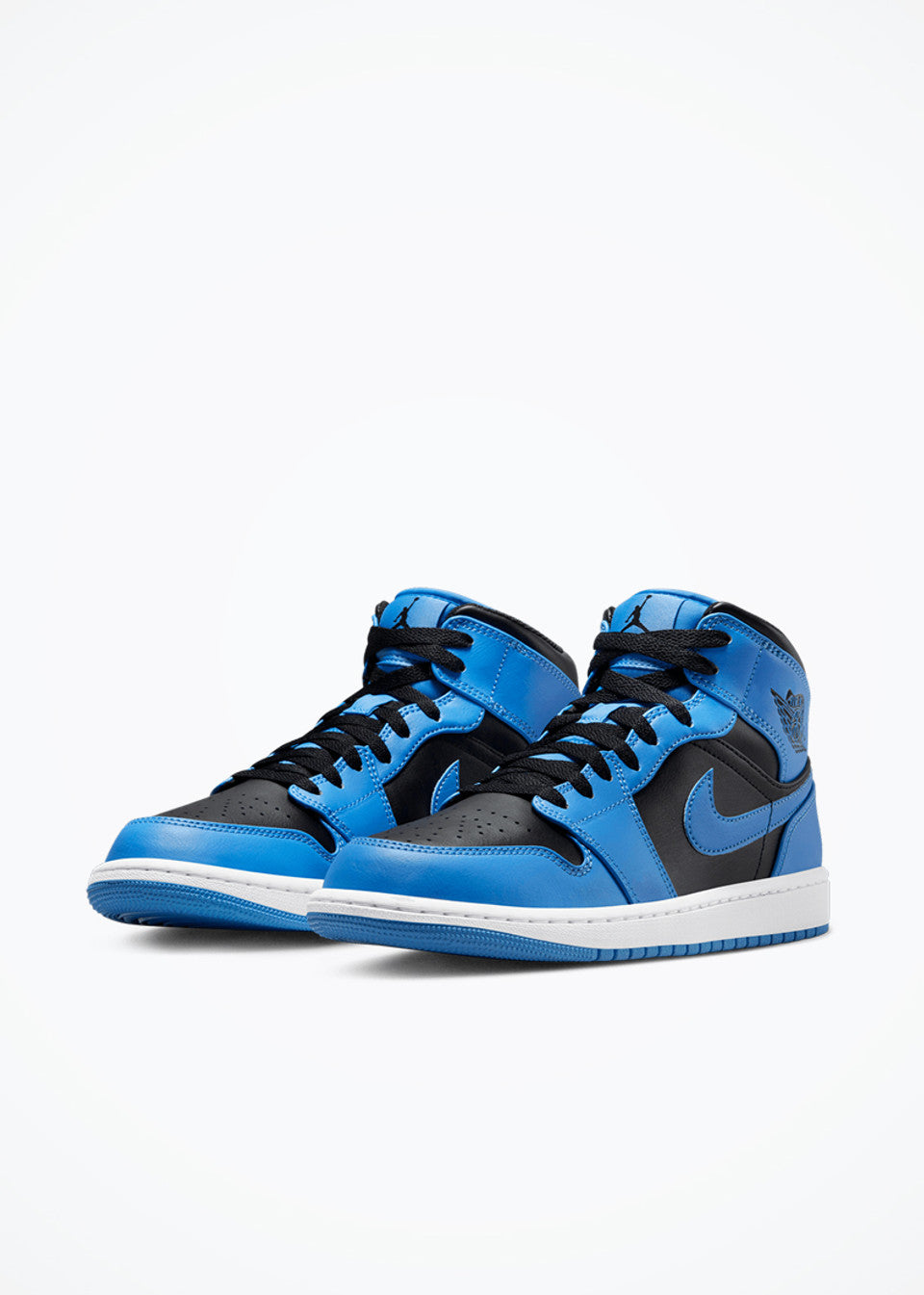 Men's AIR JORDAN 1 MID
UNIVERSITY BLUE/BLACK-WHITE