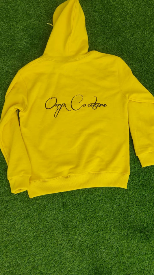 Onyx Couture Signature Hoodie (Yellow)