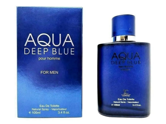 AQUA DEEP BLUE Pour Homme | EDT 3.4FL.OZ./100ML SPRAY