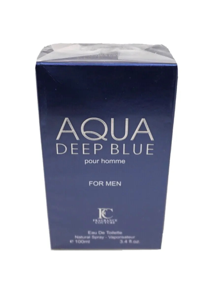 AQUA DEEP BLUE Pour Homme | EDT 3.4FL.OZ./100ML SPRAY